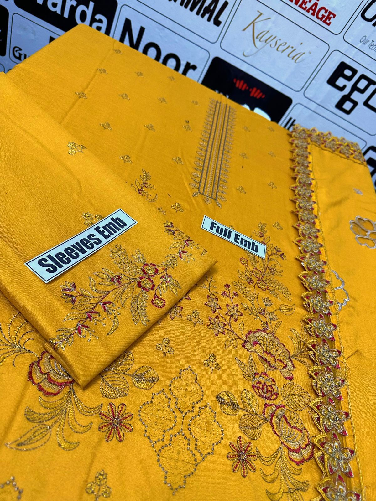 Brand Nishat Vol'24 Available in Dhanak Fabrics 3pc!!